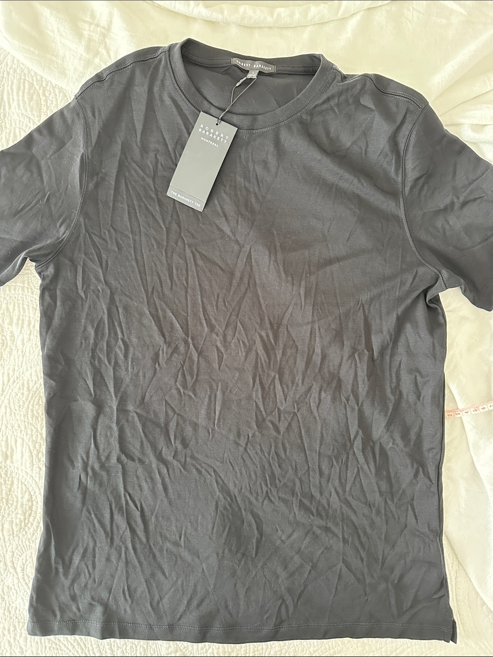 NWT men's Robert Barakett Tee black - L